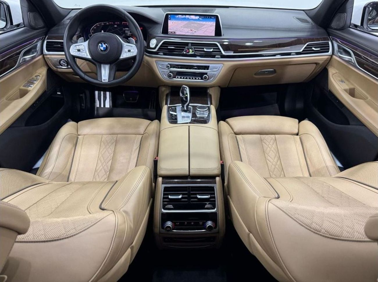 بي أم دبليو 730Li M Sport 2.0L 2021 BMW 730Li M-Sport, Warranty, Full BMW Service History, Fully Loaded, Very Low Kms,