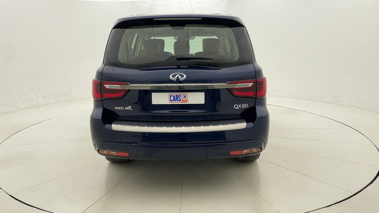 إنفينيتي QX80 LUXE SENSORY PROACTIVE BLACK EDITION 5.6 | بدون دفعة مقدمة | اختبار القيادة في المنزل