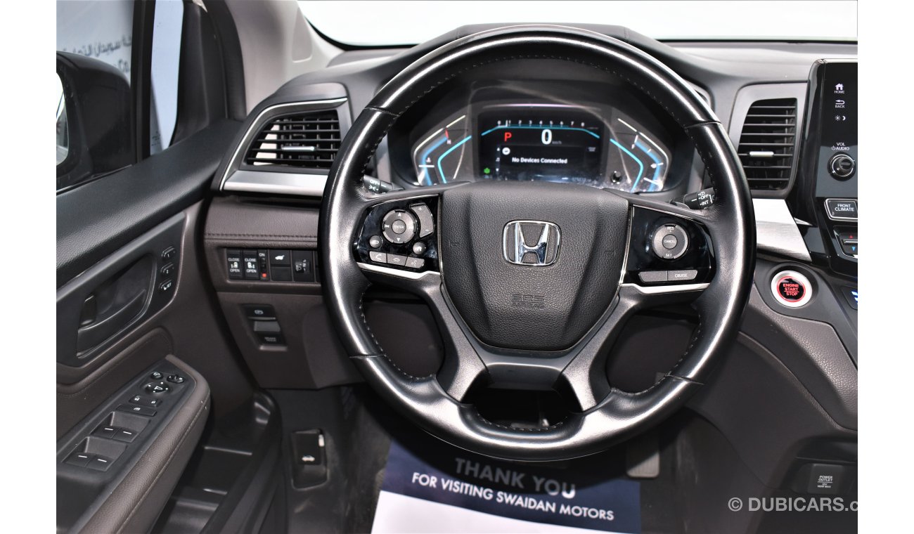 Used Honda Odyssey 3.5L EXL 2019 GCC SPECS DEALER WARRANTY 2019 for