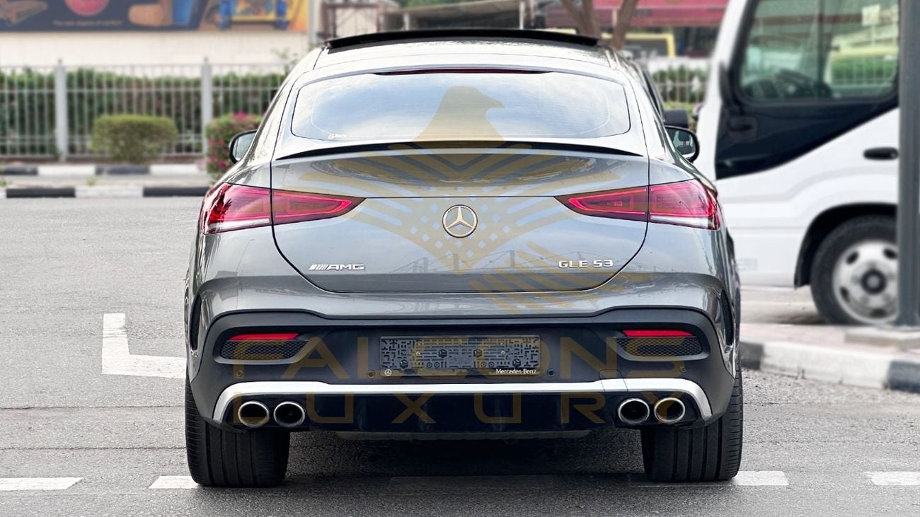 مرسيدس بنز GLE 53 AMG COUPE 4MATIC+ مرسيدس بنز GLE 53 كوبيه موديل 2021، طلاء أصلي، مواصفات AMG الخليجية
