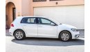 Volkswagen Golf TSI (Comfortline with panoramic sunroof )  2018 GCC under Agency Warranty with Zero Down-Payment.
