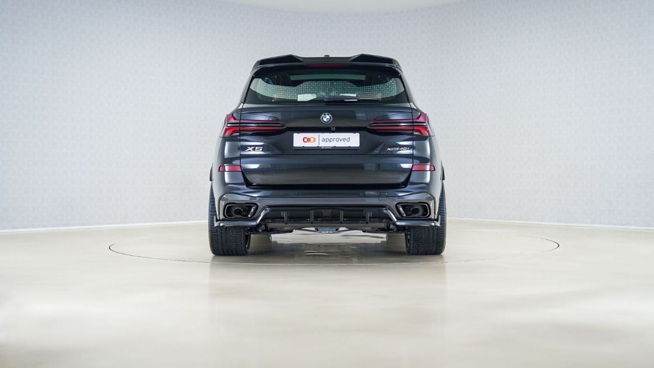 BMW X5 40i M Sport 3.0L | AED 5,647 PM | Warranty November 2027- Service November 2028 | GCC