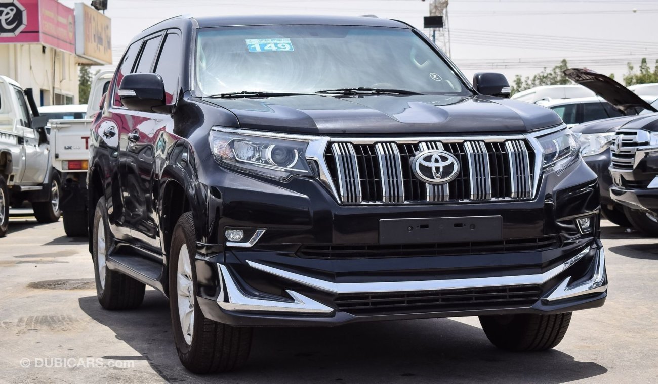 Toyota Prado Left hand drive petrol auto black with beige leather seats low kms 2020 Bodykit