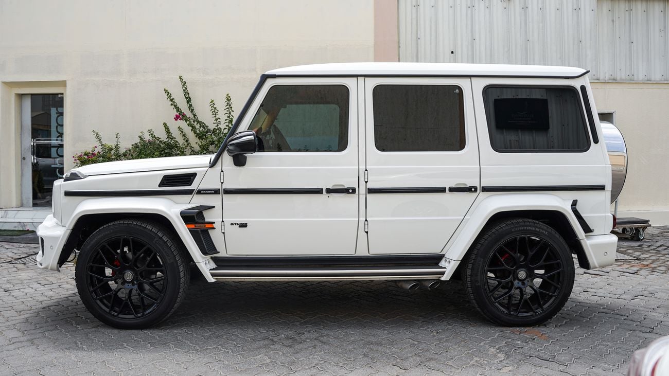 مرسيدس بنز G 500 Mercedes G Class (G500) modified to latest G63 exterior.