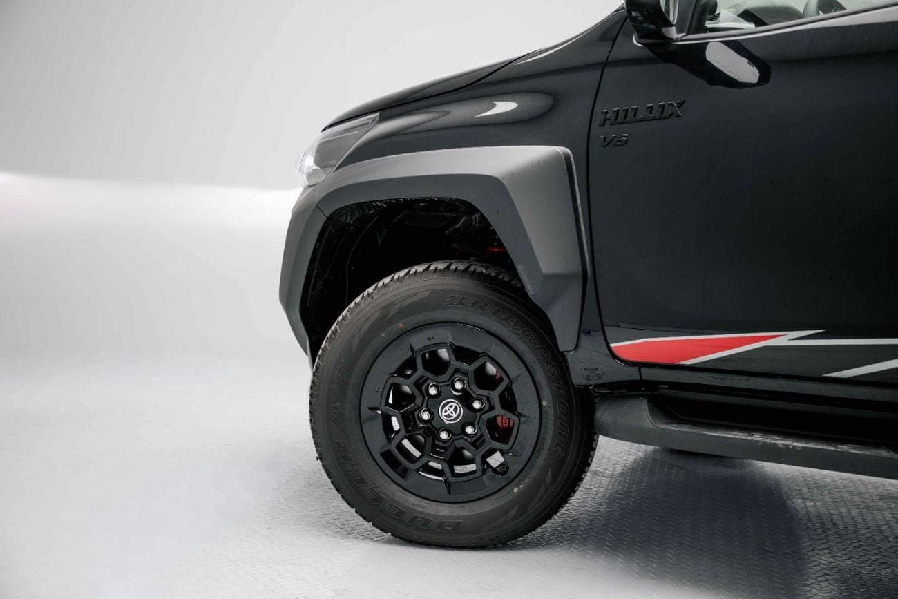 Toyota Hilux GR SPORT 4.0L - Attitude Black Inside Black | Export Only