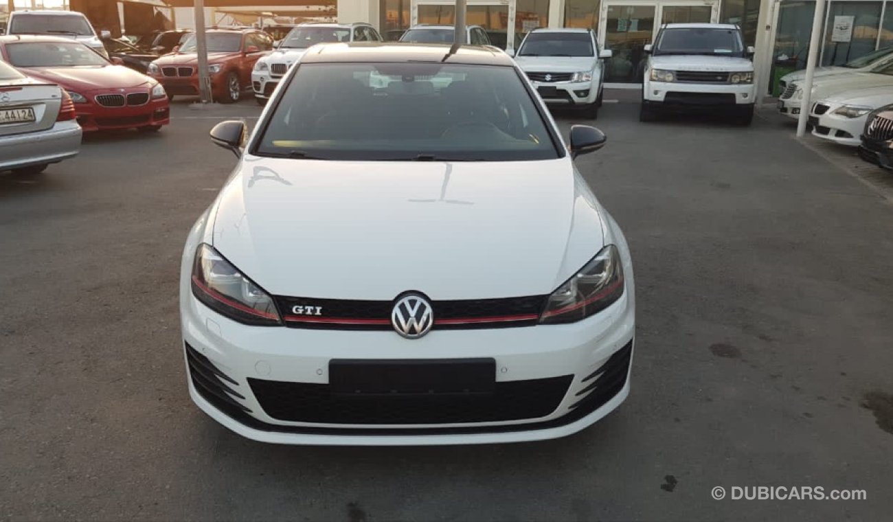 Volkswagen Golf Golf GTI model 2014 GCC car  prefect condition full option low mileage sun roof back camera big scre