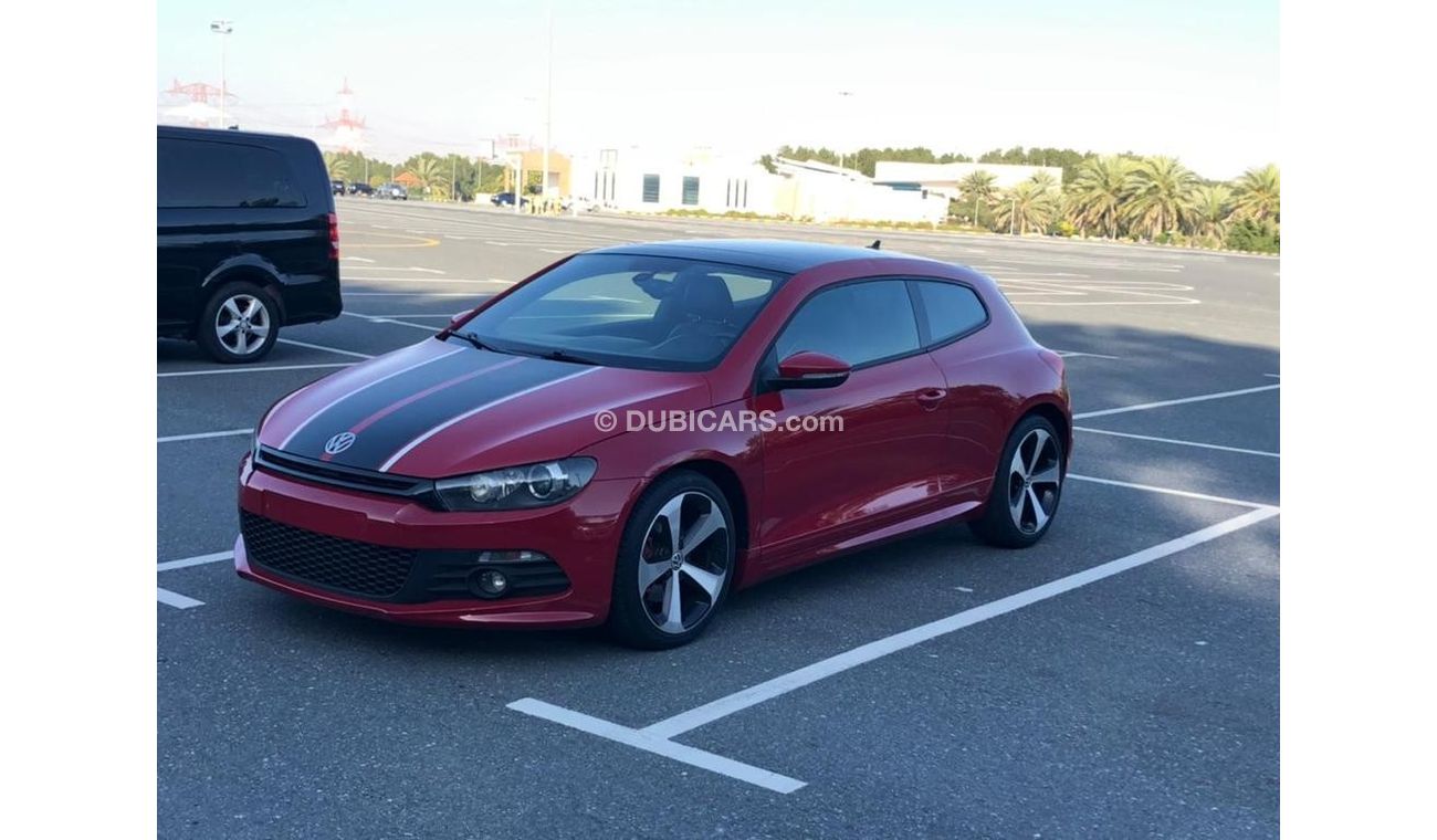 Volkswagen Scirocco R-Line MODEL 2014 GCC CAR PREFECT CONDITION INSIDE AND OUTSIDE FULL OPTION PANORAMIC ROOF LEATHER SE