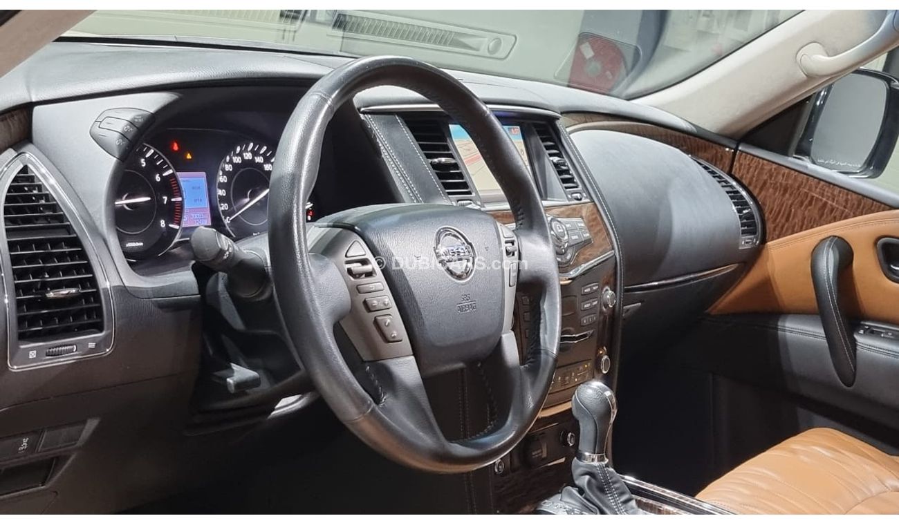 Nissan Patrol 2017 Nissan Patrol LE Platinum 5.6L, Full Service History, Warranty, GCC