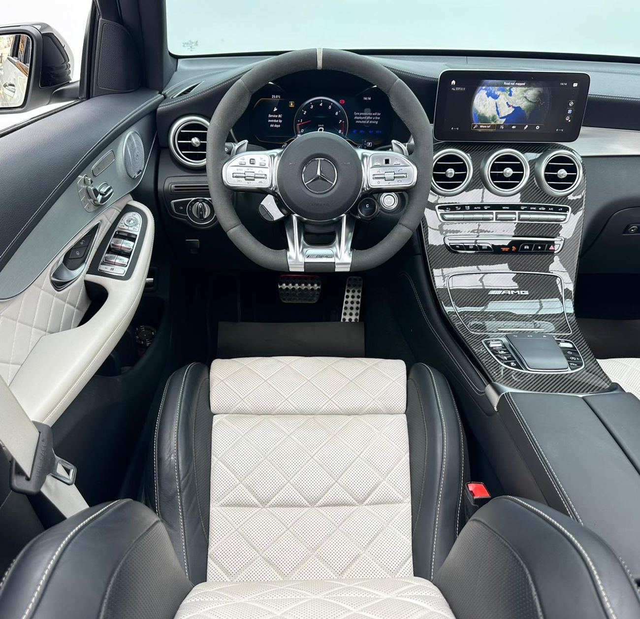 Mercedes-Benz GLC 63 S AMG 2020 Mercedes-Benz GLC 63S AMG Coupe 4MATIC+, AMG Double Night, 1 Year Unlimited Km Warranty, Full S