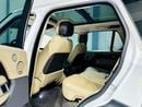 لاند روفر رينج روفر LWB HSE P360 3.0L VOGUE GCC SPECS FULLY ORIGINAL PAINT AND FULL SERVICE HISTORY AGENCY