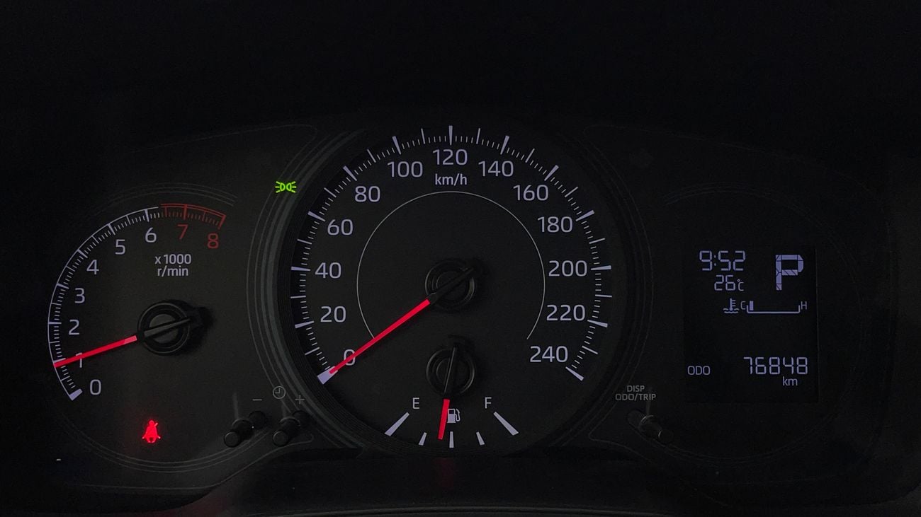 تويوتا كورولا XLI 1.6 | بدون دفعة مقدمة | اختبار القيادة في المنزل