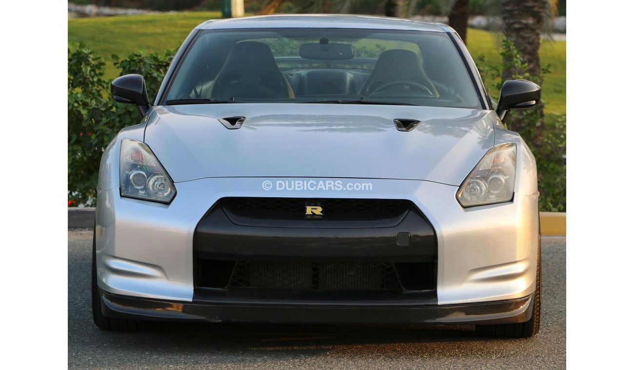 نيسان جي تي ار نيسان GT-R 2009 وارد أمريكا ألفا 7 بحاله ممتازه كلين تايتل  صبغة وكاله بحاله ممتازه