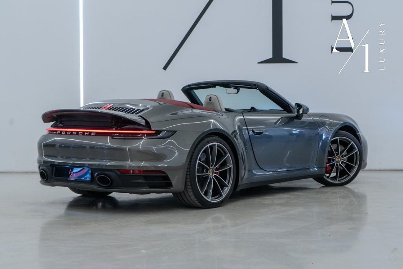 بورش 911 Carrera 4S 3.0L (380 HP) Convertible 2022 Porsche 911 Carrera 4S Cabriolet, Warranty, Full Porsche S