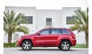 Jeep Grand Cherokee 5.7L V8 Overland Hemi - Warranty - GCC - AED 2,185 Per Month - 0% Downpayment