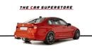 BMW M3 Competition 3.0L Rosso Corsa BMW Individual Color-Carbon Ceramic Brakes-Gold Brake Calipers