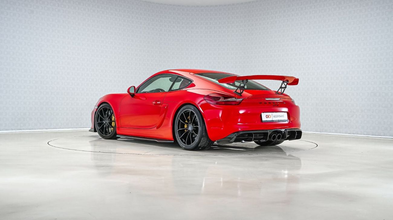 Porsche 718 Cayman 718 Cayman GT4 | AED 21,724 PM | Up to 3 Years Warranty Unlimited | GCC