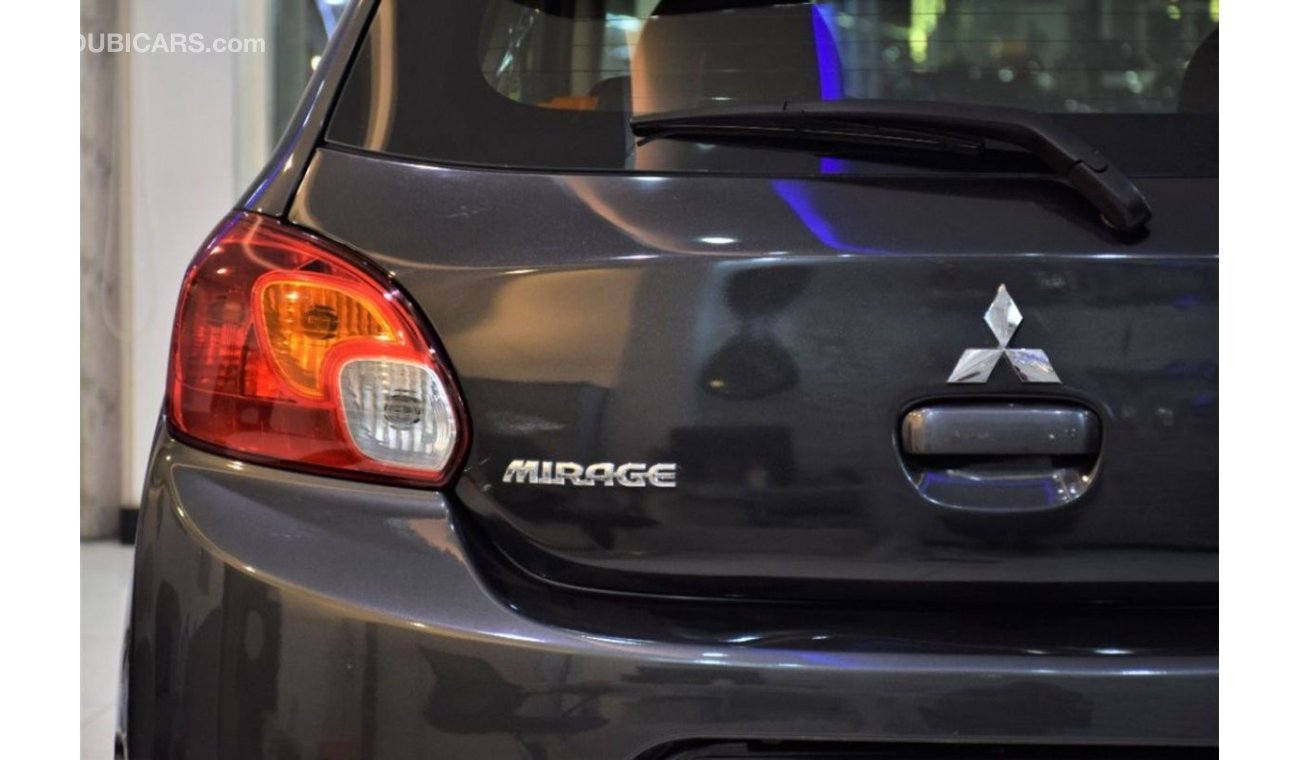 Mitsubishi Mirage AMAZING Mitsubishi Mirage 2014 Model!! in Grey Color! GCC Specs