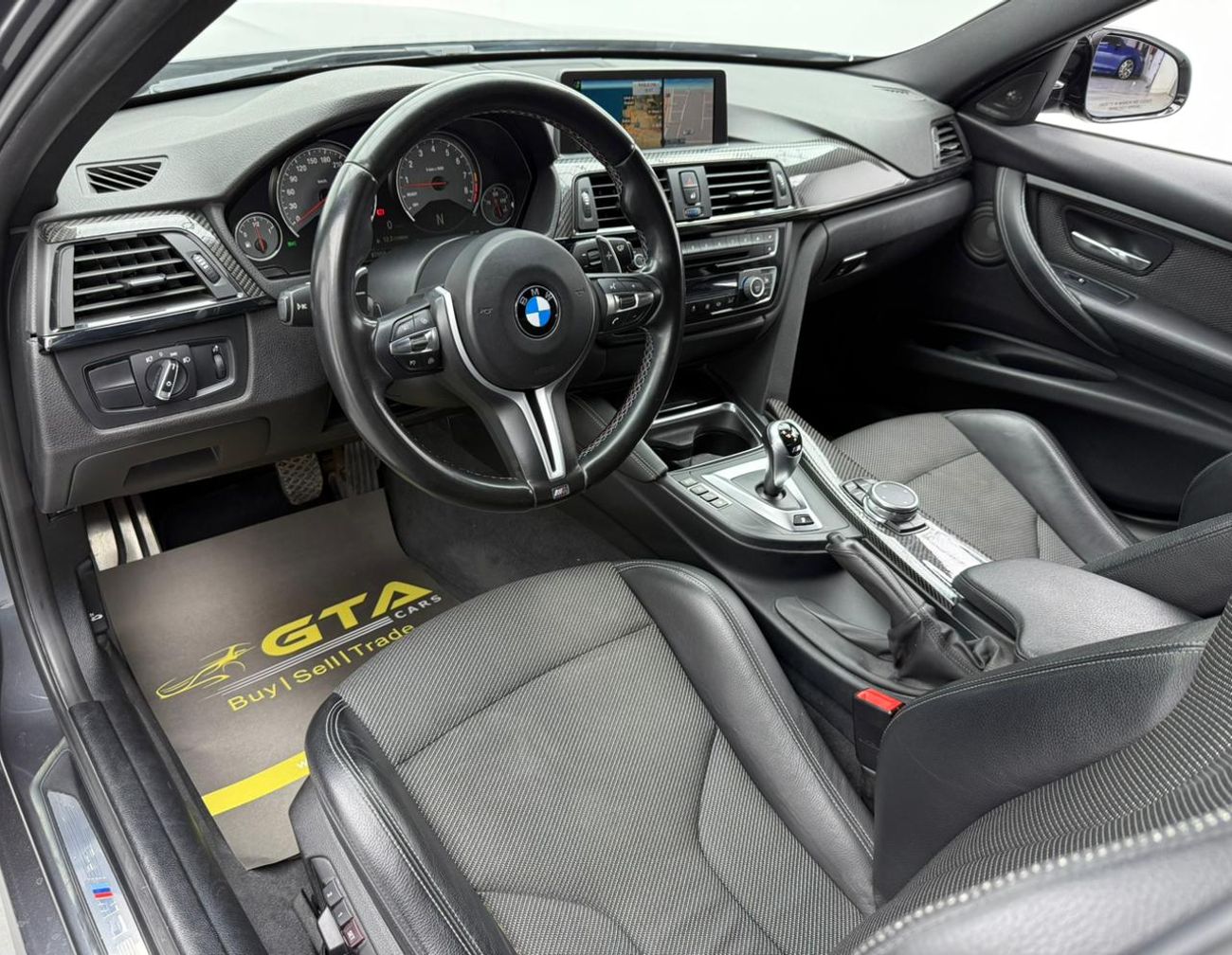 بي أم دبليو M3 Std 3.0L 2015 BMW M3, Full Service History, Carbon Fiber Interior, Excellent Condition, American