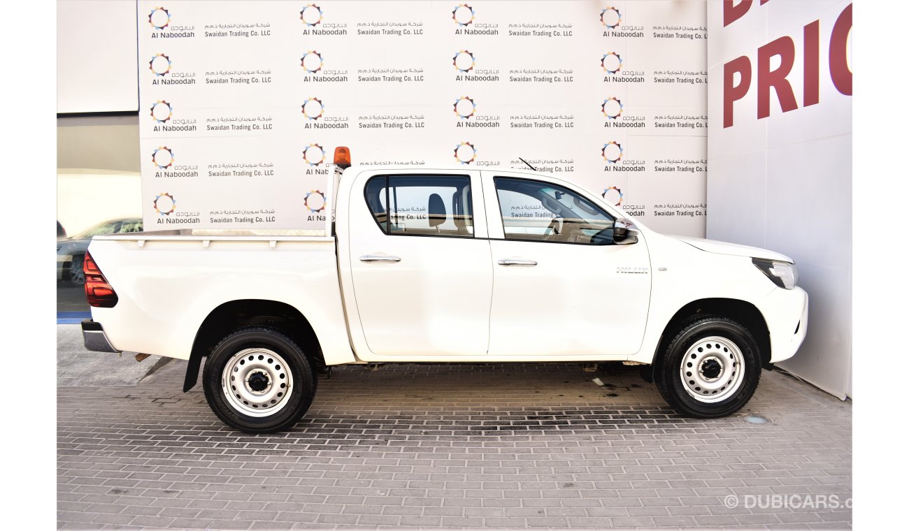 Toyota Hilux GL 2.7L AUTOMATIC DC 4WD 2017 GCC SPECS