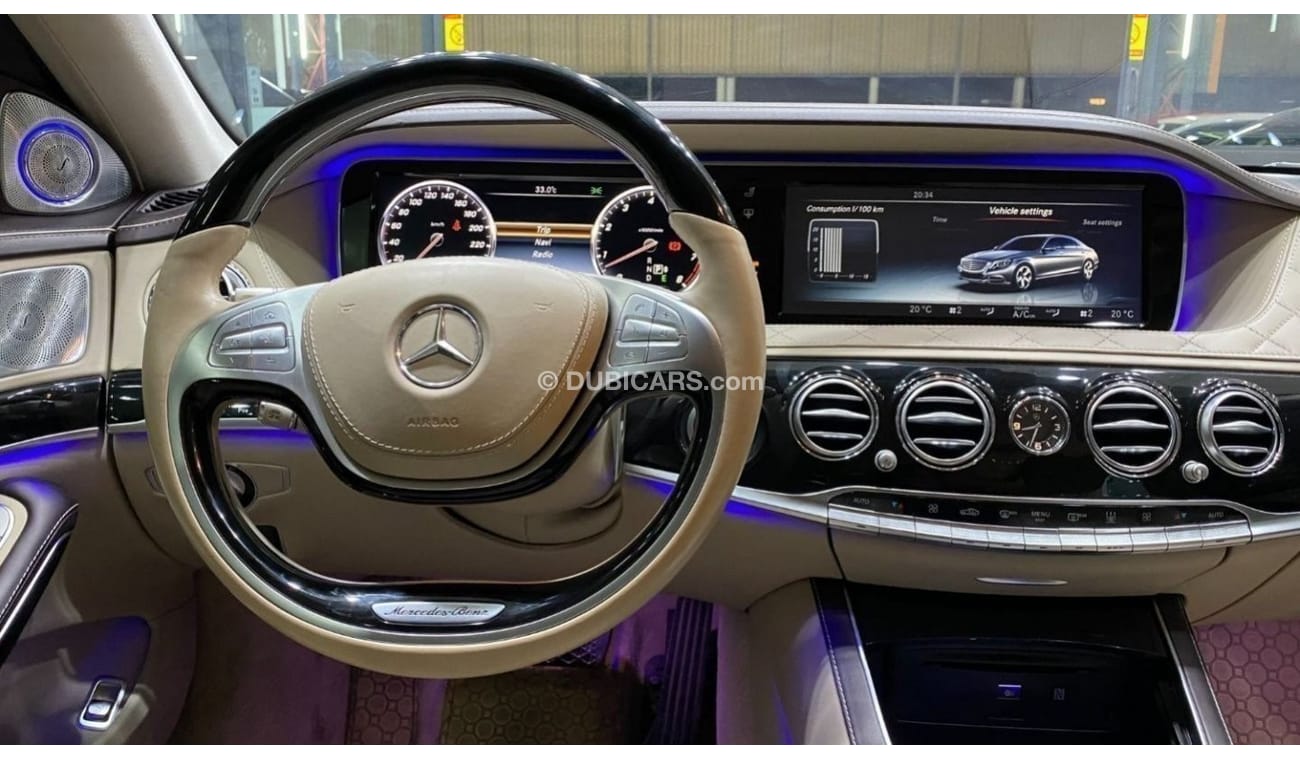 Mercedes-Benz S 600 SPECIAL OFFER MAYBACH S600 V12 2016 MODEL IN BEAUTIFUL SHAPE FOR 219K AED