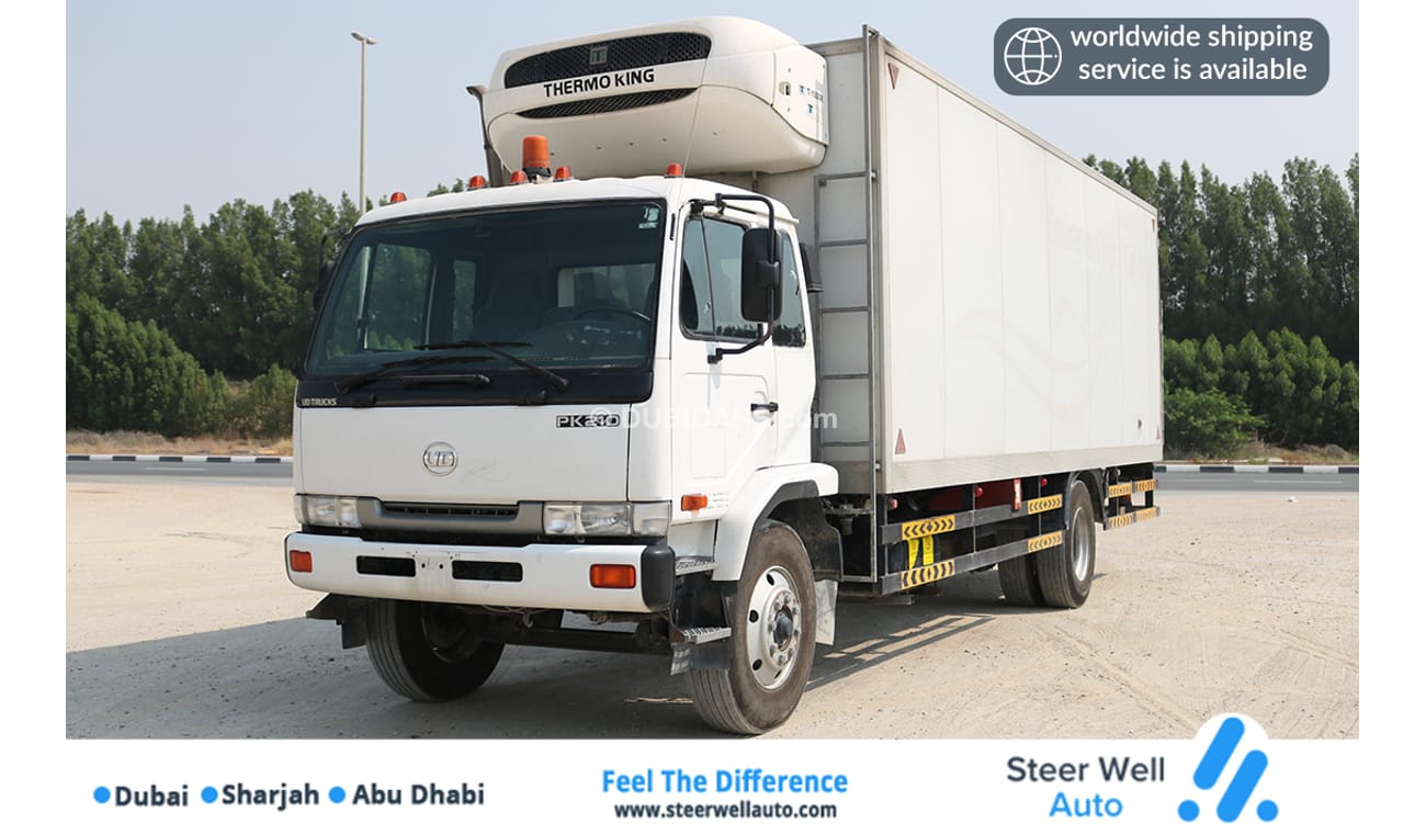 Nissan United Diesel PK210 WITH THERMOKING T-1000R FREEZER AND INSULATED BOX AND TAIL LIFT