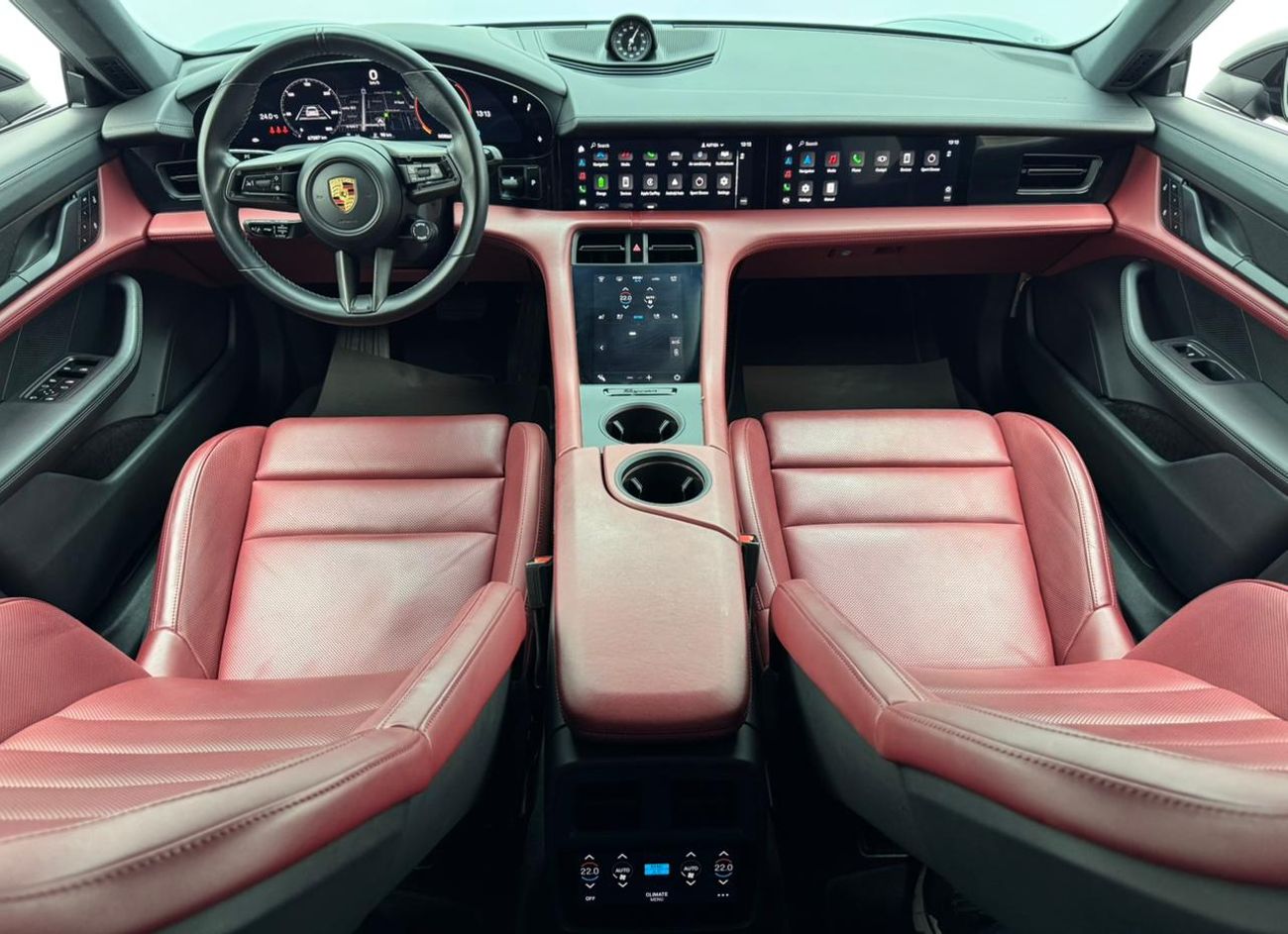 بورش تايكان Base 2024 Porsche Taycan, December / 2026 Porsche Warranty, Porsche Service History, GCC