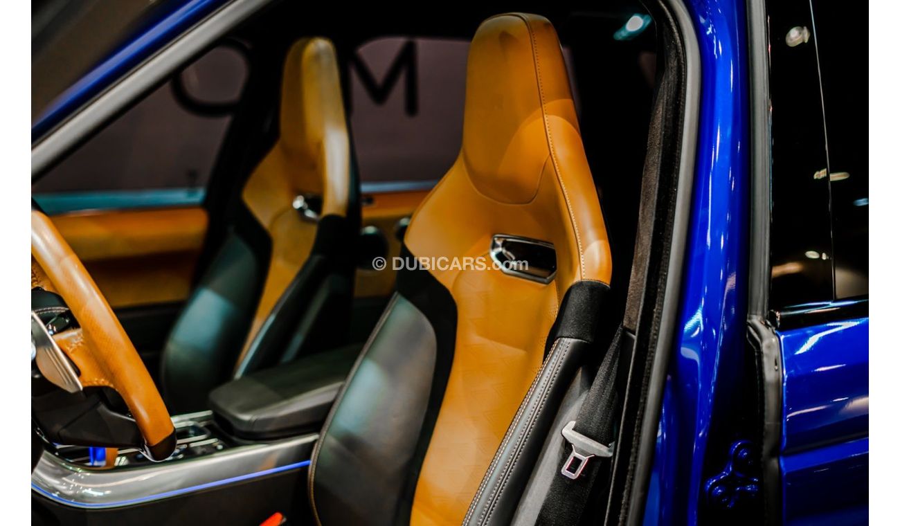 Land Rover Range Rover Sport 2019 Range Rover Sport SVR Carbon Edition, Land Rover Warranty + Service, Low KMs, GCC