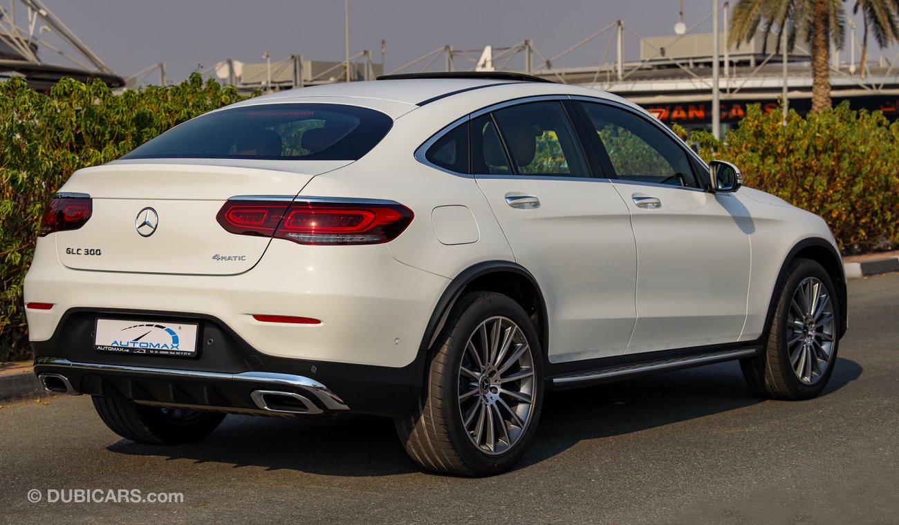 مرسيدس بنز GLC 300 ,GLC VIP   AMG ,2020مطابقة للمواصفات الخليجية 0 كم مع ضمان سنتان + 3 سنين صيانة عند EMC