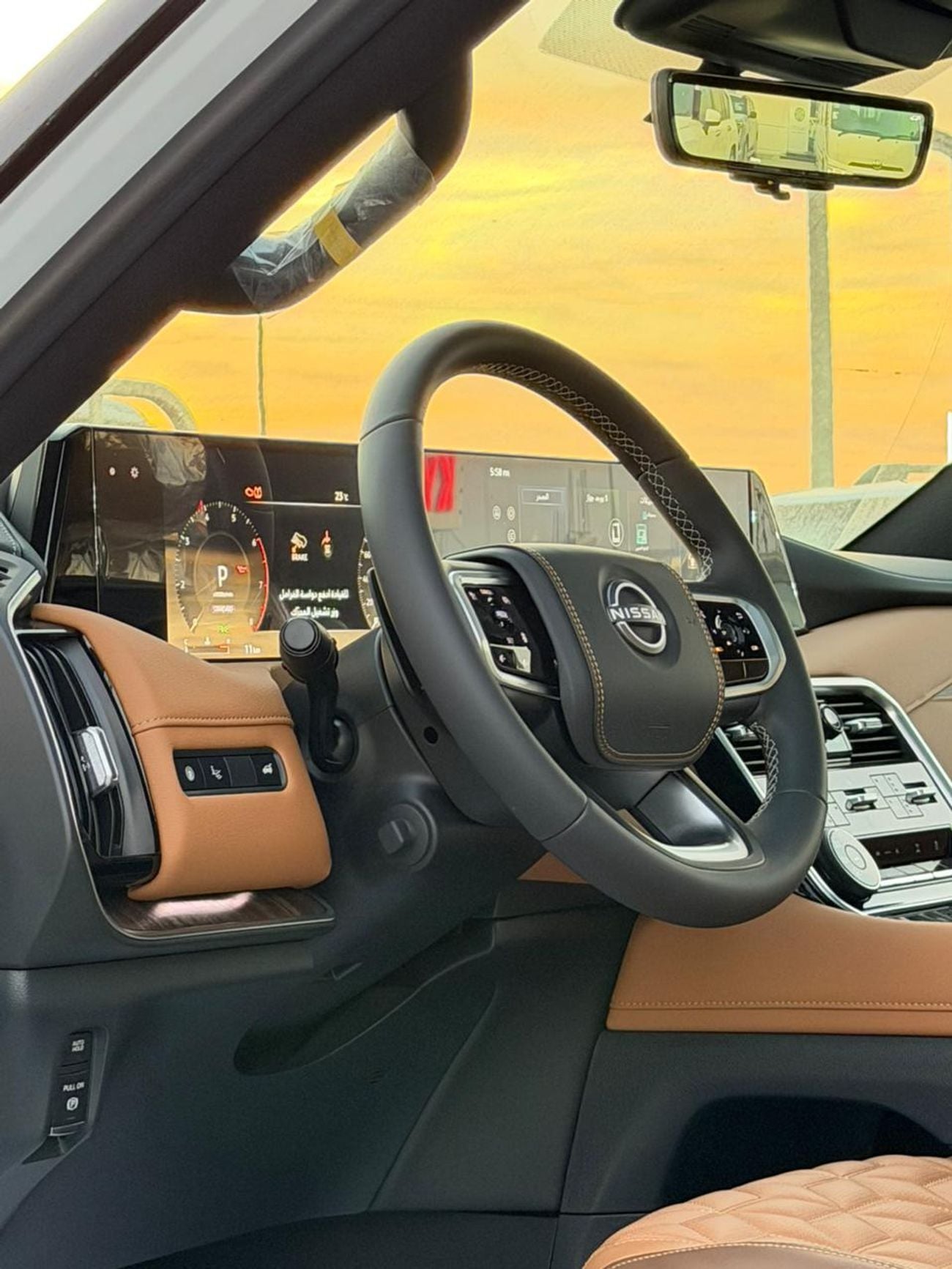 Nissan Patrol LE PLATINUM CITY PATROL PLATNUM LE FULL OPTION TWIN TURBO  ROOF BLACK 2026