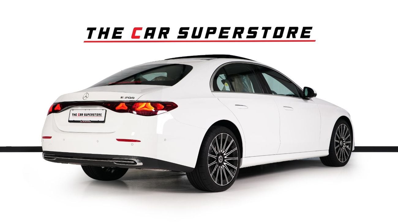 Mercedes-Benz E200 Avantgarde Exterior Package-20 Inch AMG Rims-Chrome Package