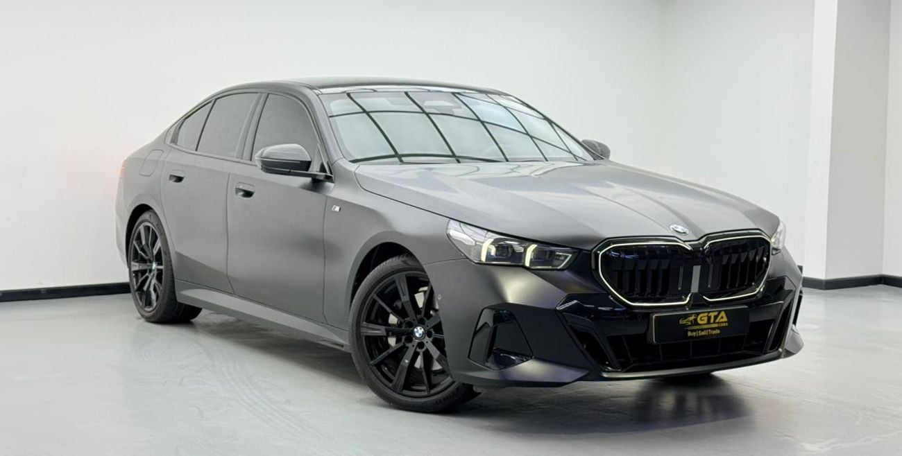 BMW 530i M SPORT 2025 BMW 530i M Sport, BMW Warranty+Service Contract+Full Service History, Full PPF, GCC