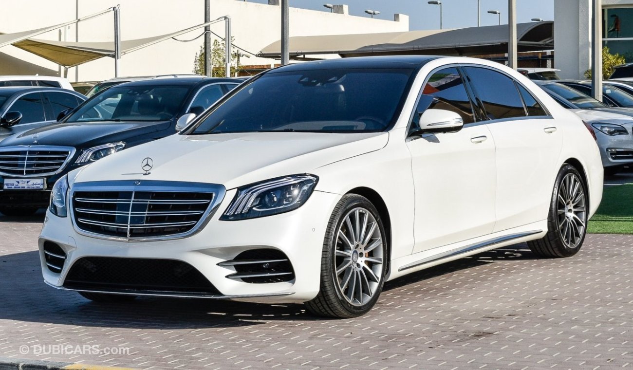 Mercedes-Benz S 550 With S 560 Body kit