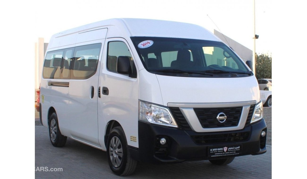 Nissan Urvan Panel Van High Roof Nissan Urvan 2019 GCC high roof high chair in excellent condition