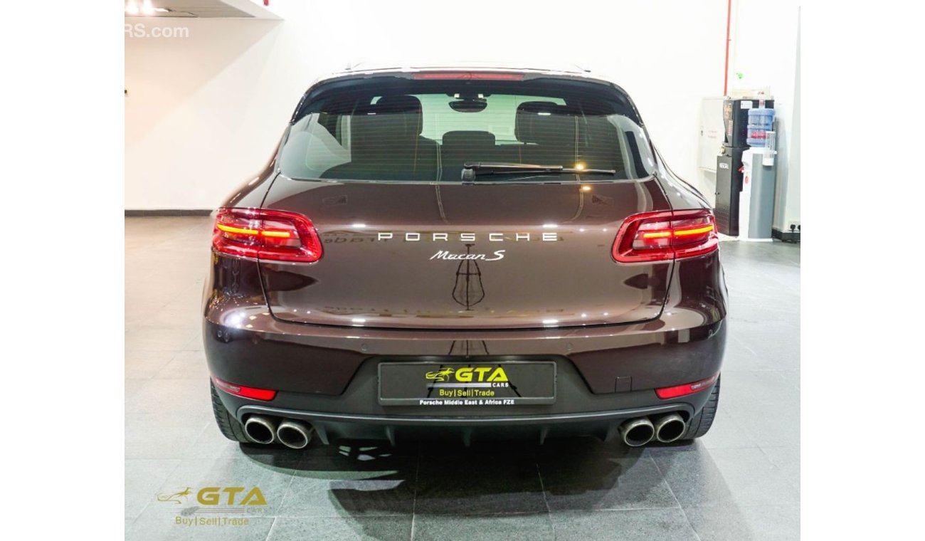 بورش ماكان أس 2015 Porsche Macan S, Porsche Warranty Full Service History, GCC, Low Kms