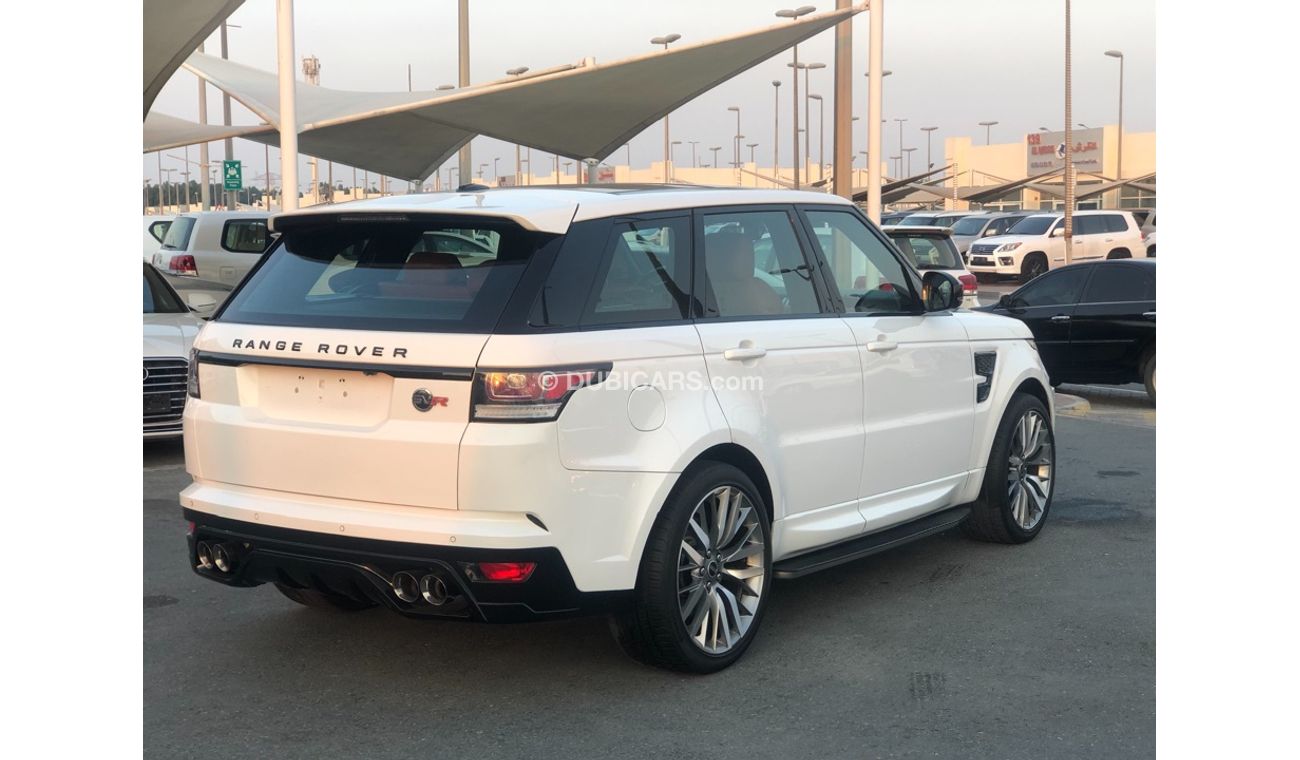 Land Rover Range Rover Sport Rang Rover sport super charge kit SVR model 2014 GCC car perfect condition full option V8