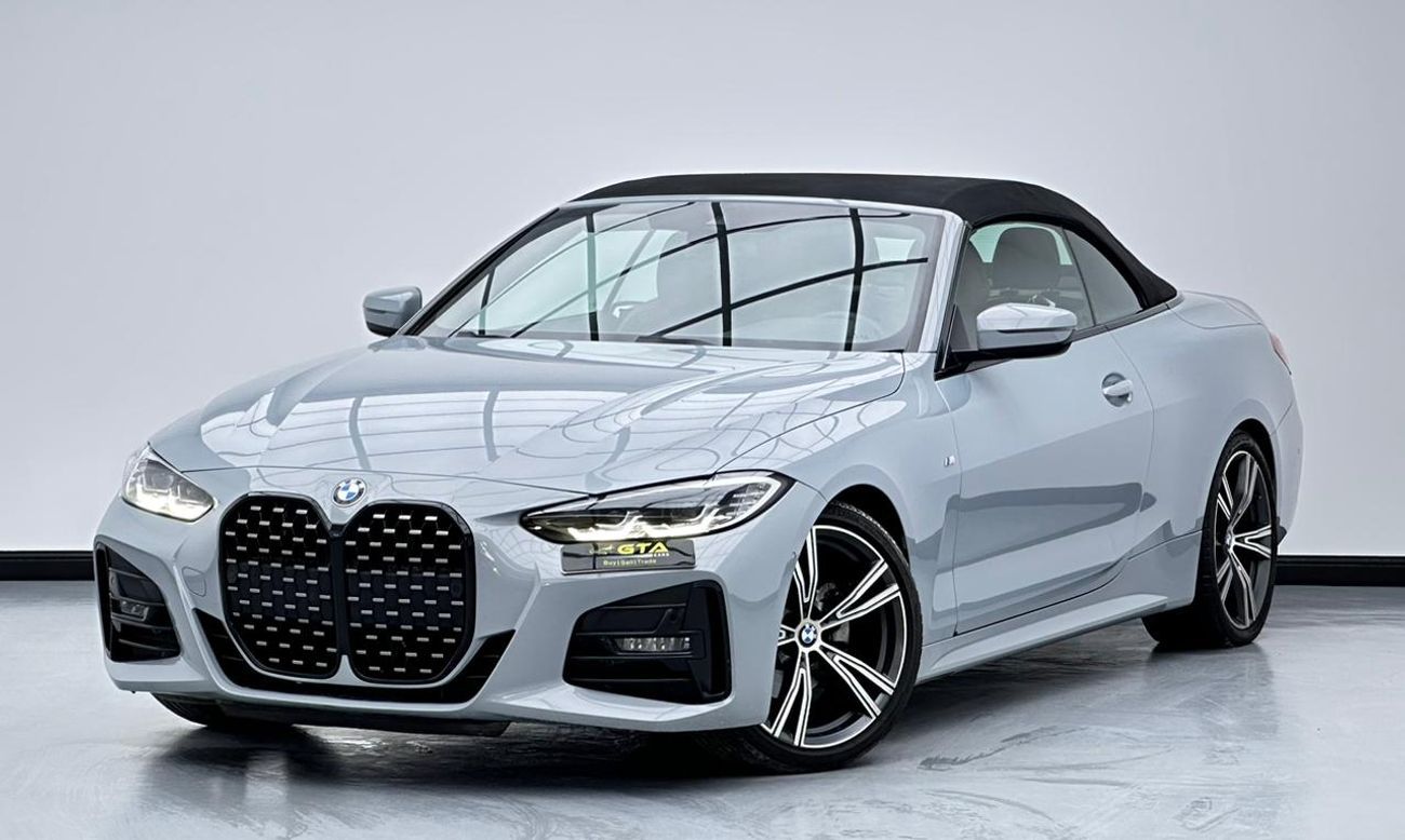 بي أم دبليو 420i 2022 BMW 420i M-Sport Cabriolet, 2026 BMW Warranty + Service Contract, BMW Full Service History, GCC