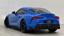 Toyota Supra GR Blue Edition 2021 Toyota Supra GR A91 Blue Edition, NOV 2026 Al Futtaim Warranty, Full Service Hi