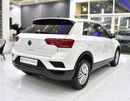 فولكس واجن T ROC EXCELLENT DEAL for our Volkswagen T-ROC ( 2021 Model ) in White Color GCC Specs