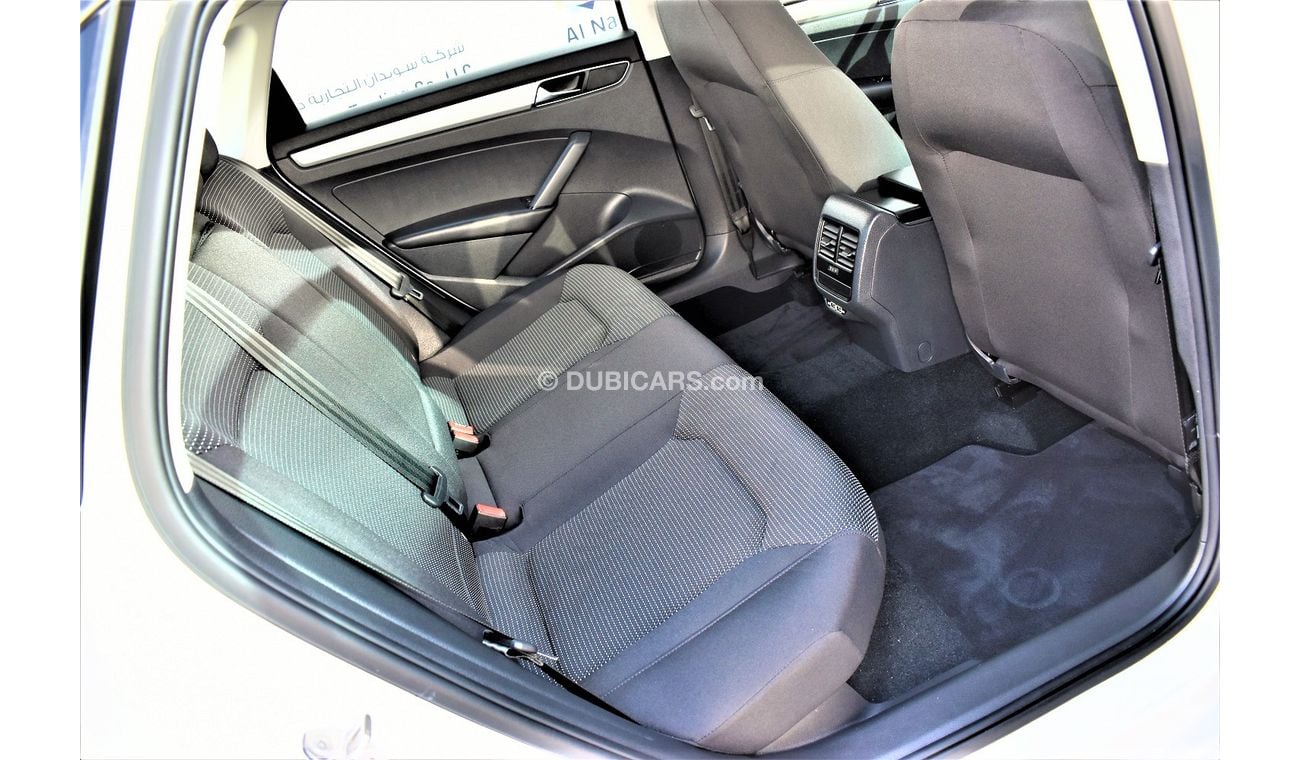 Volkswagen Passat AED 1100 PM PASSAT BASIC 2.5L GCC DEALER WARRANTY