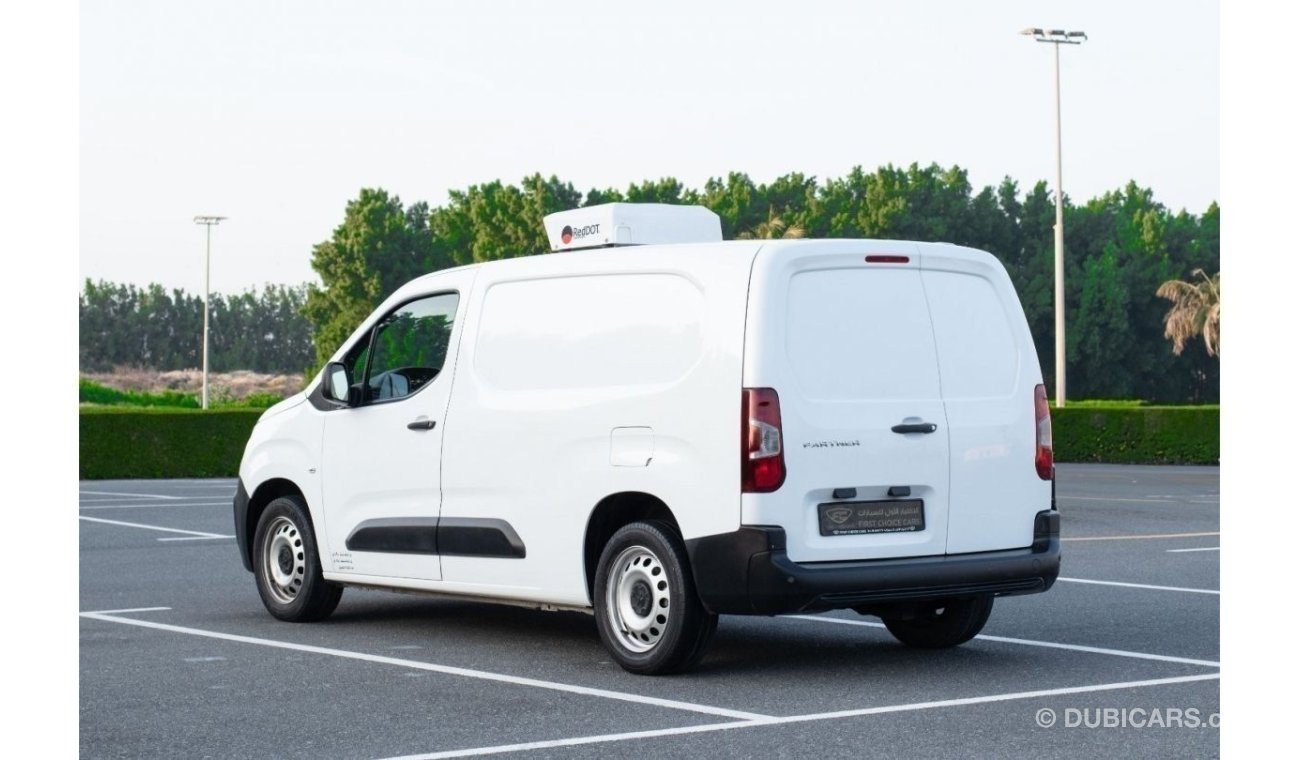 Peugeot Partner 2022 | PEUGEOT PARTNER | STD-ROOF CHILLER VAN | GCC | FULL SERVICE HISTORY | P17461