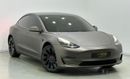 Tesla Model 3 Performance 2023 Tesla Model 3 Performance, 2027 Tesla Warranty, 2031 Tesla Battery Warranty, Low Km