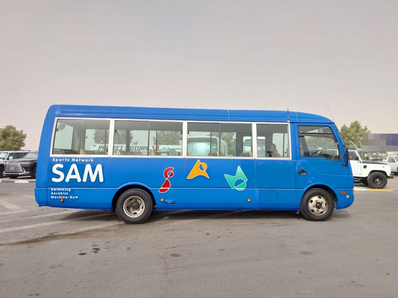 ميتسوبيشي روزا MITSUBISHI ROSA BUS RHD 2006 MODEL 4.8 L DIESEL MANUAL(PM00143)