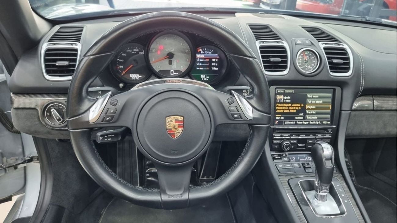 Porsche 718 Boxster PORSCHE BOXSTER GTS 2015 GCC IN IMMACULATE CONDITION WITH ONLY 70K KM FOR 165K AED