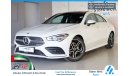 Mercedes-Benz CLA 250 | AMG | 5 YEARS WARRANTY WITH SERVICE PKG UPTO 105KM | GCC SPECS