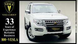 Mitsubishi Pajero 2 DOORS + 3.8L + PLATINIUM + LEATHER + SUNROOF + SCREEN / GCC / UNLIMITED KMS WARRANTY / 1,424 DH PM