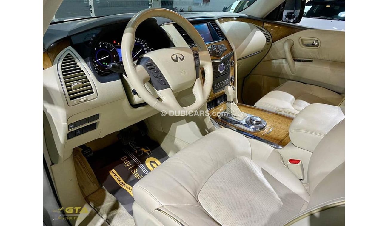 إنفينيتي QX80 2014 Infiniti QX80 Excellence, Warranty, Full Service History, Excellent Condition, GCC