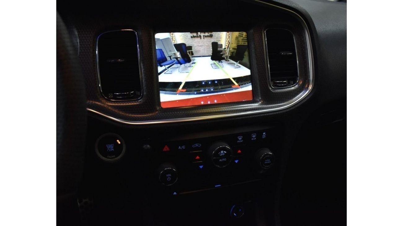 Dodge Charger EXCELLENT DEAL for our Dodge Charger SRT8 6.4 HEMI ( 2014 Model ) in Red Color GCC Specs