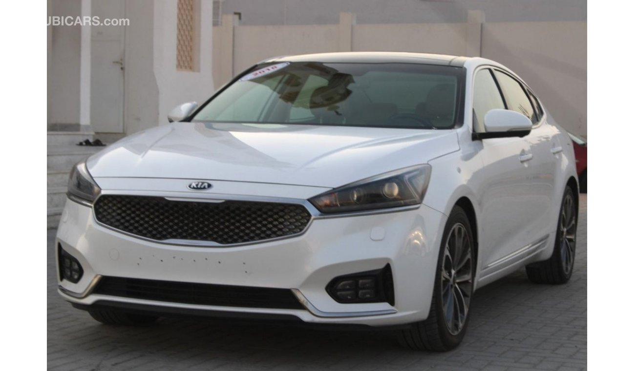 Kia Cadenza KIA CADENZA 2018 WHITE GCC FULL OPTION  EXCELLENT CONDITION WITHOUT ACCIDENT