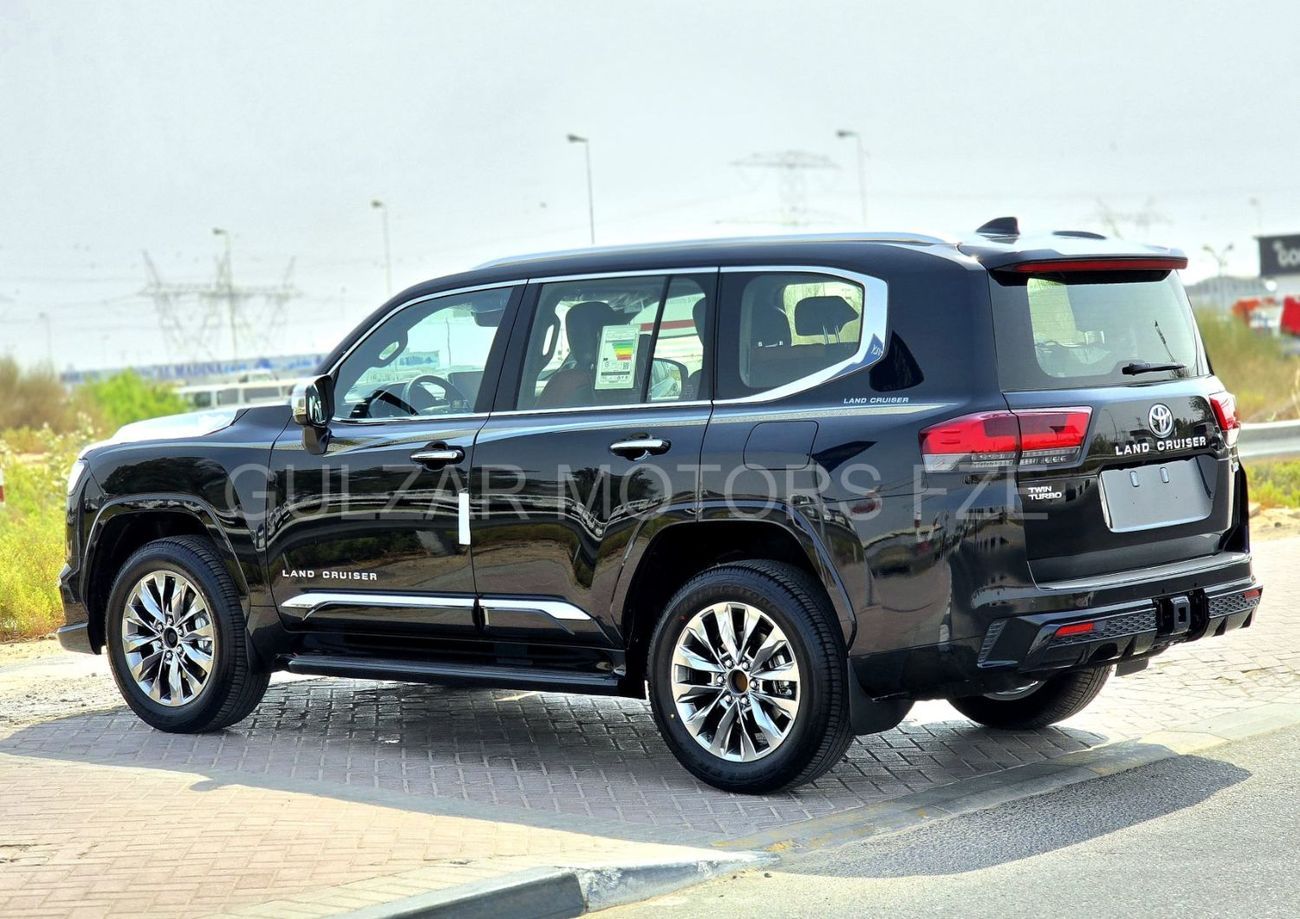 تويوتا لاند كروزر TOYOTA LC300 PETROL 3.5L VXR - Z - RADAR - FULLY LOADED - 2025 MODEL - BLACK INSIDE BLACK/RED - OMAN