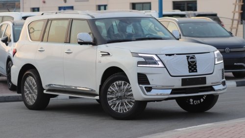 Nissan Patrol PLATINUM 5.6L V8, LEATHER SEAT, ELECTRIC SEAT, 360 CAMERA, SUNROOF, ALLOY WHEELS, MODEL 2023 FOR EXP